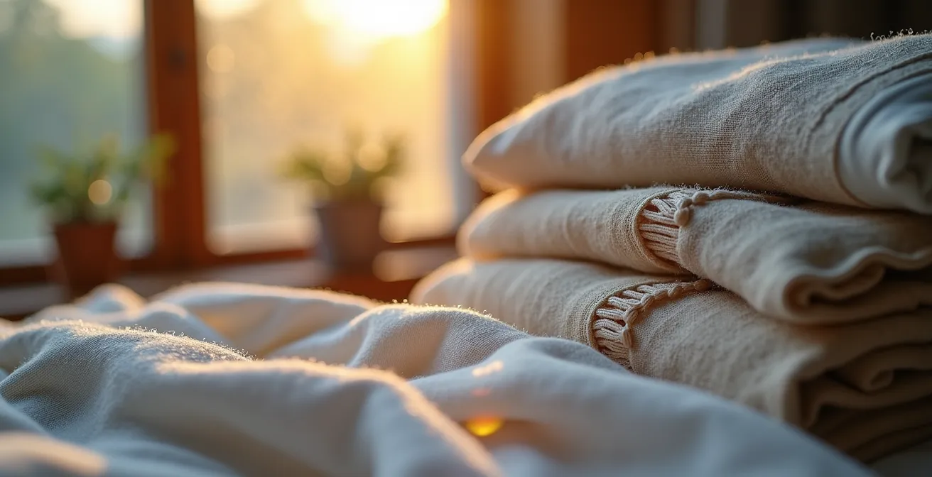 Dormitorio español adaptado para diferentes temperaturas estacionales