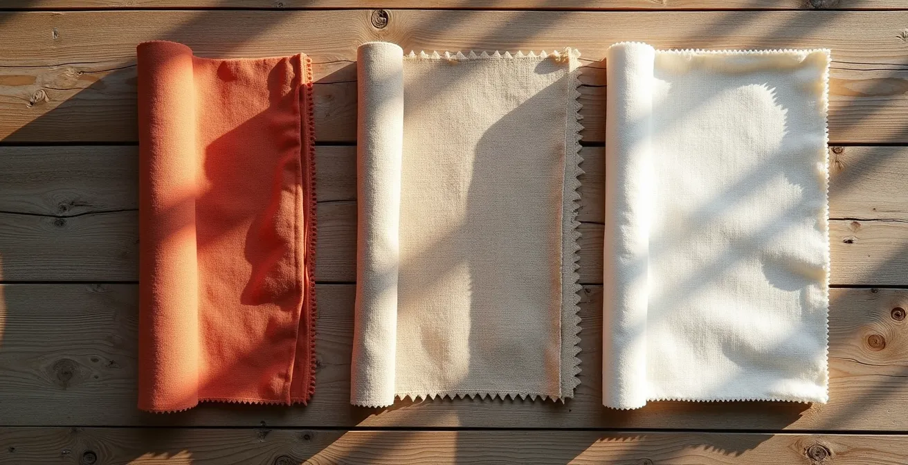 Vista de diferentes tejidos técnicos para cortinas adaptados a climas españoles